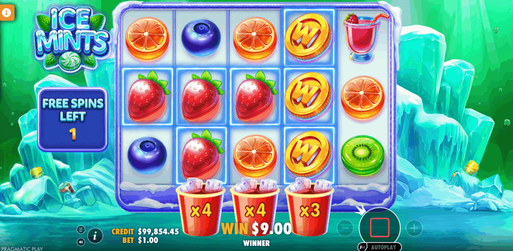Ice Mints Free Spins