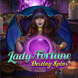 Lady of Fortune Destiny Spins Logo