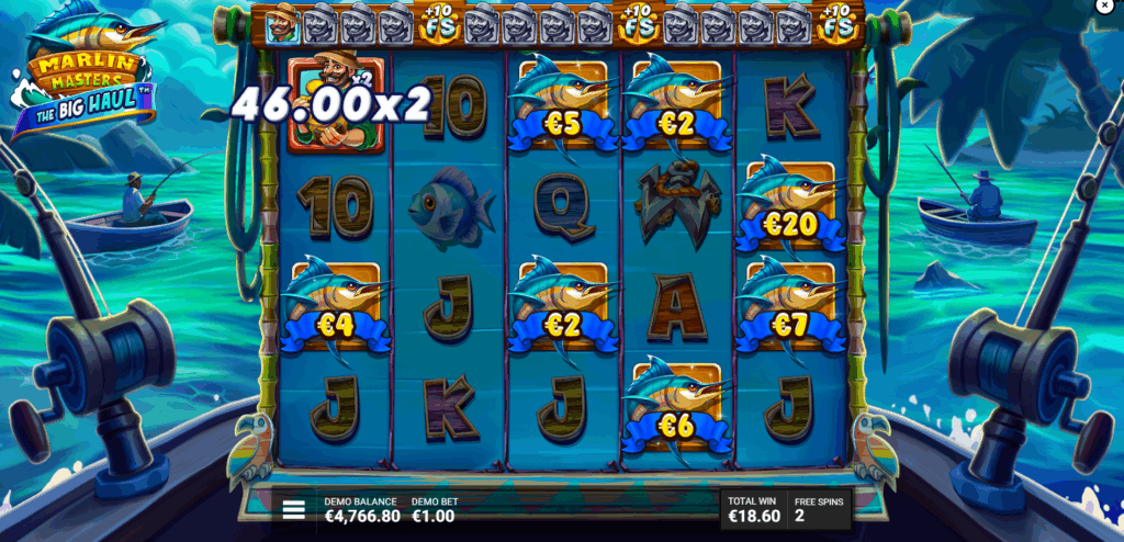 Marlin Masters The Big Haul Catch Me If You Can Free Spins