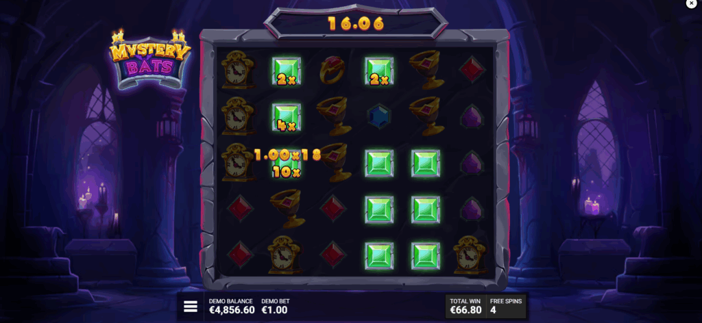 Mystery Bats The Swarm Free Spins