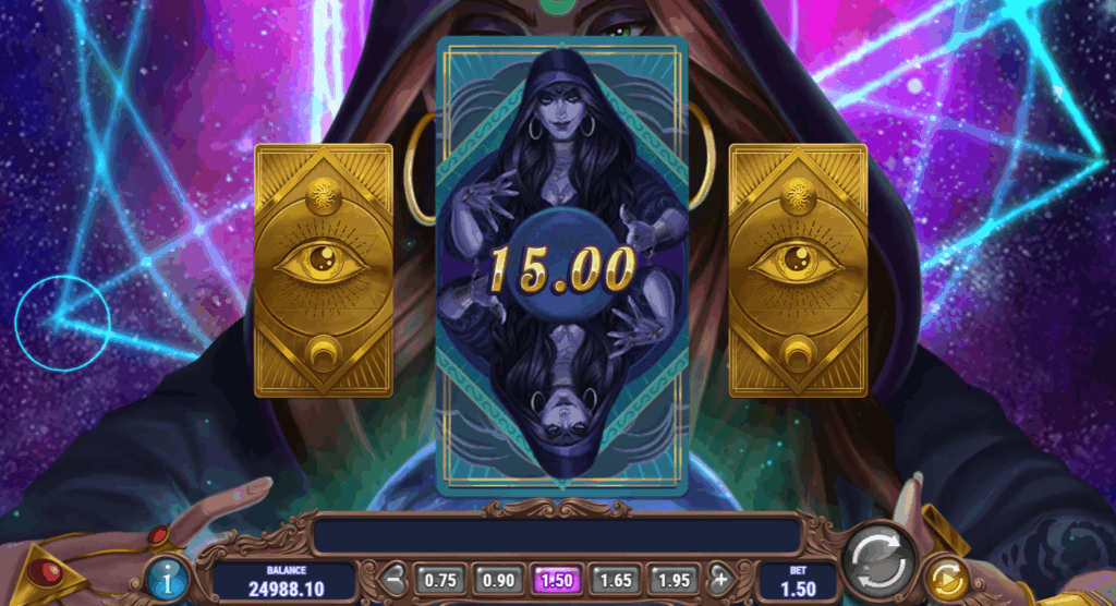 Players Can Pick 1 Tarot Card to Win a Cash Prize of 5x, 10x, or 100x Their Bet