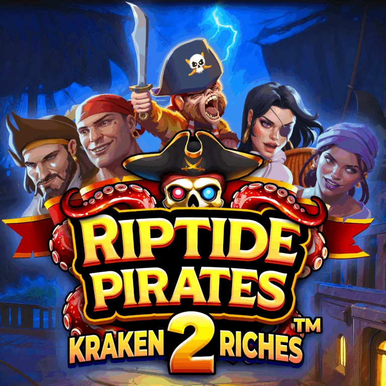Riptide Pirates 2 Kraken Riches Logo
