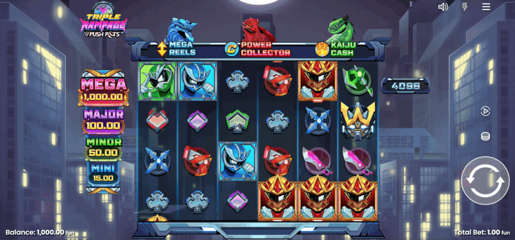 Triple Rampage Base Game