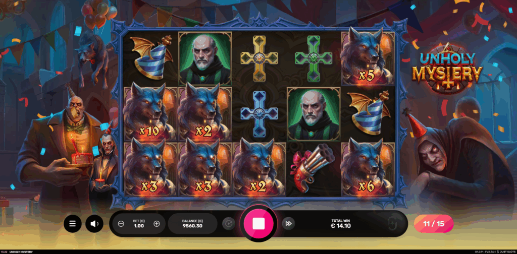 Unholy Mystery Free Spins