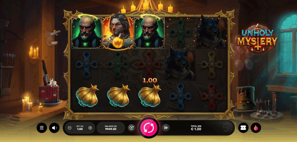 Wins are Awarded When 3 or More Matching Symbols Appear on Reels 1-5