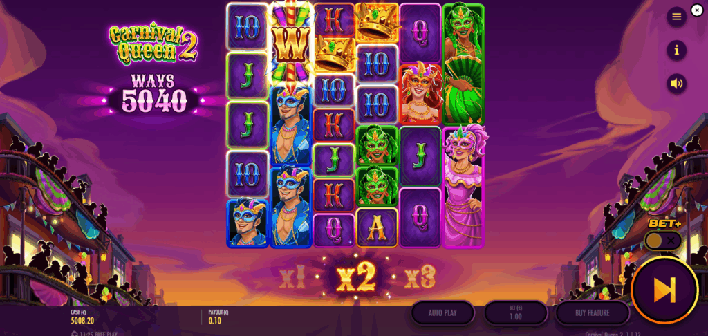 Wins are Guaranteed When 2-6 Matching Symbols Land on Reels 1-6