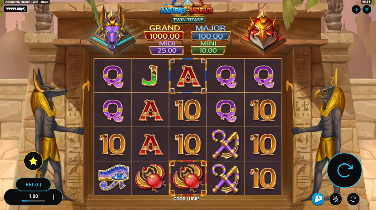 Anubis Vs Horus Base Game