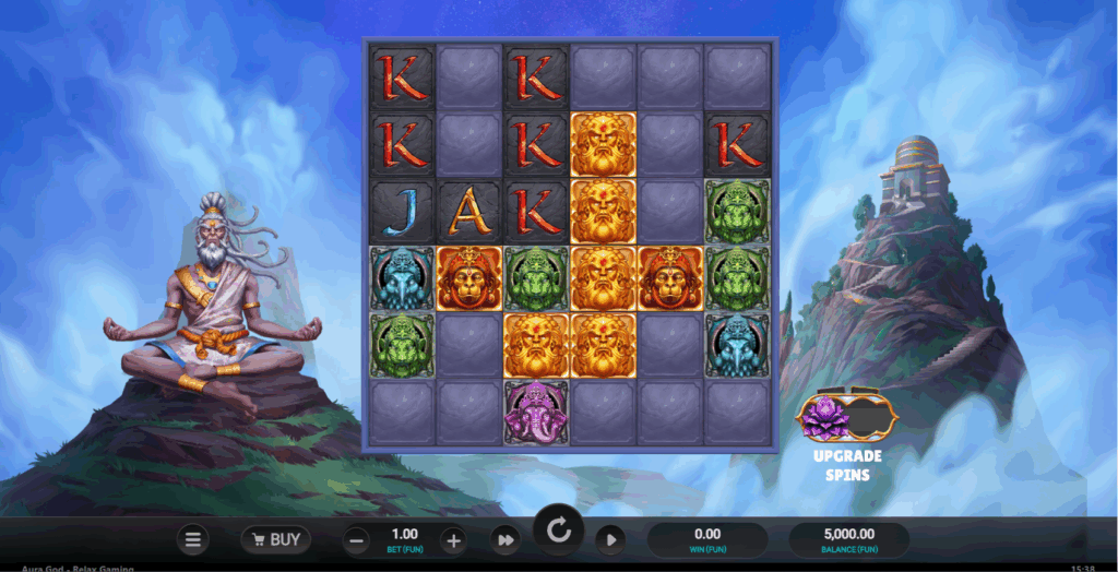 Aura God Slot Base Game