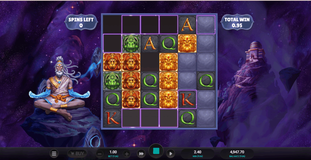 Aura God Slot Mystery Frames Free Spins