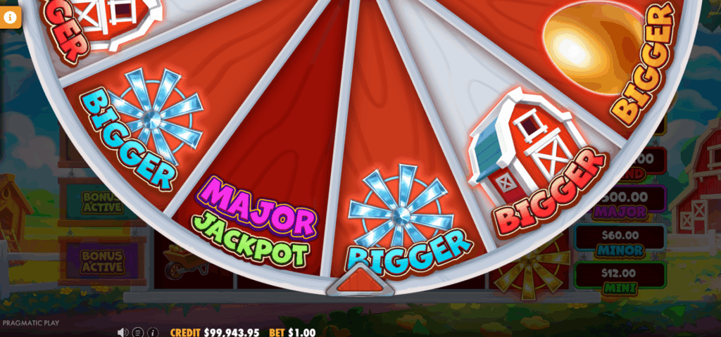 Bigger Barn House Bonanza - Bigger Wheel Bonus