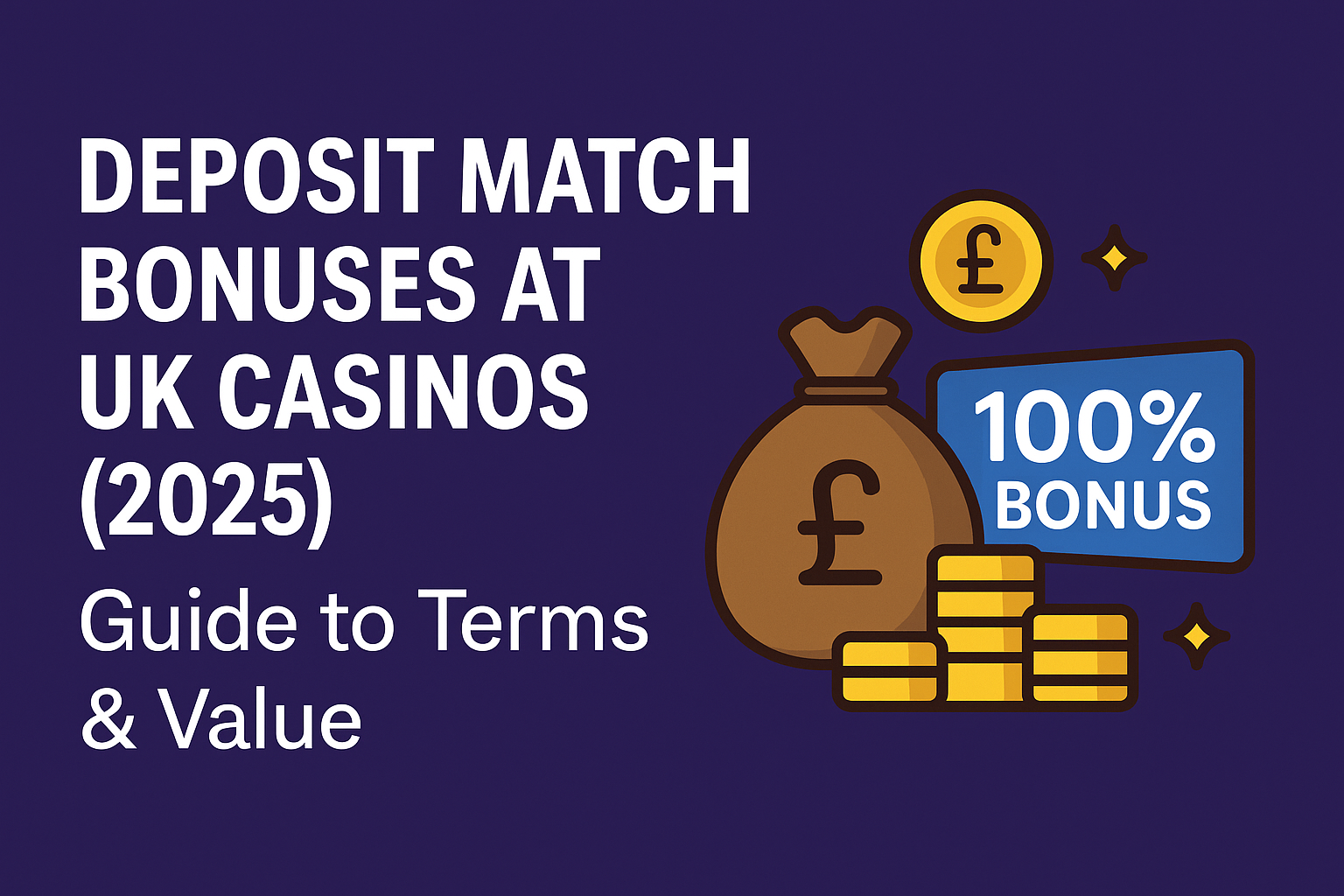 Deposit Match Bonuses at UK Casino Sites – The Complete Guide