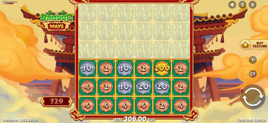Golden Bamboo Symbols Reveal Cash Prizes and Special Icons