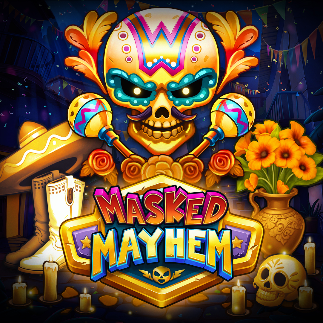Masked Mayhem Logo