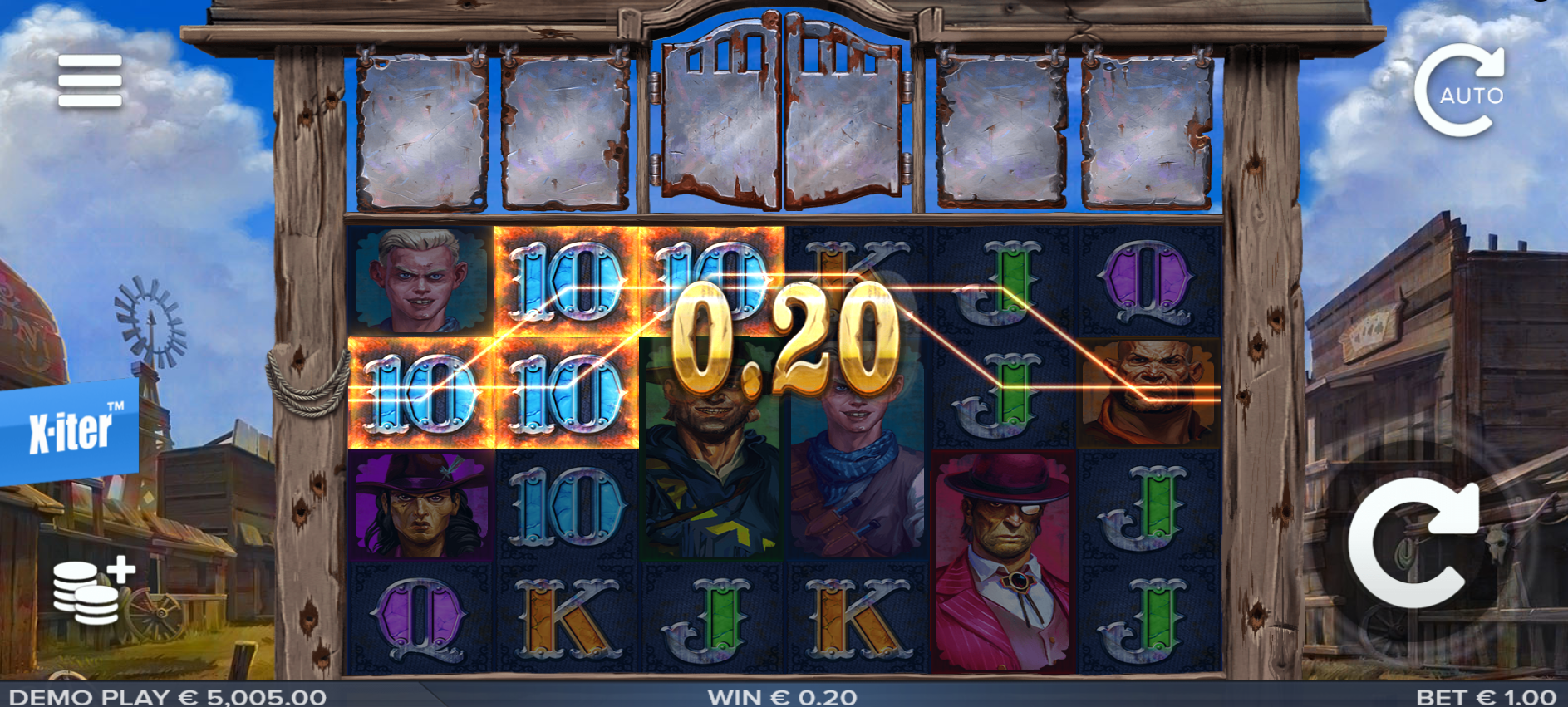 Matching 3+ Symbols on Reels 1-5 Triggers a Winning Combination