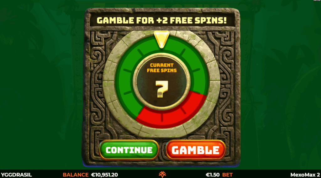 MexoMax 2 Gamble Feature