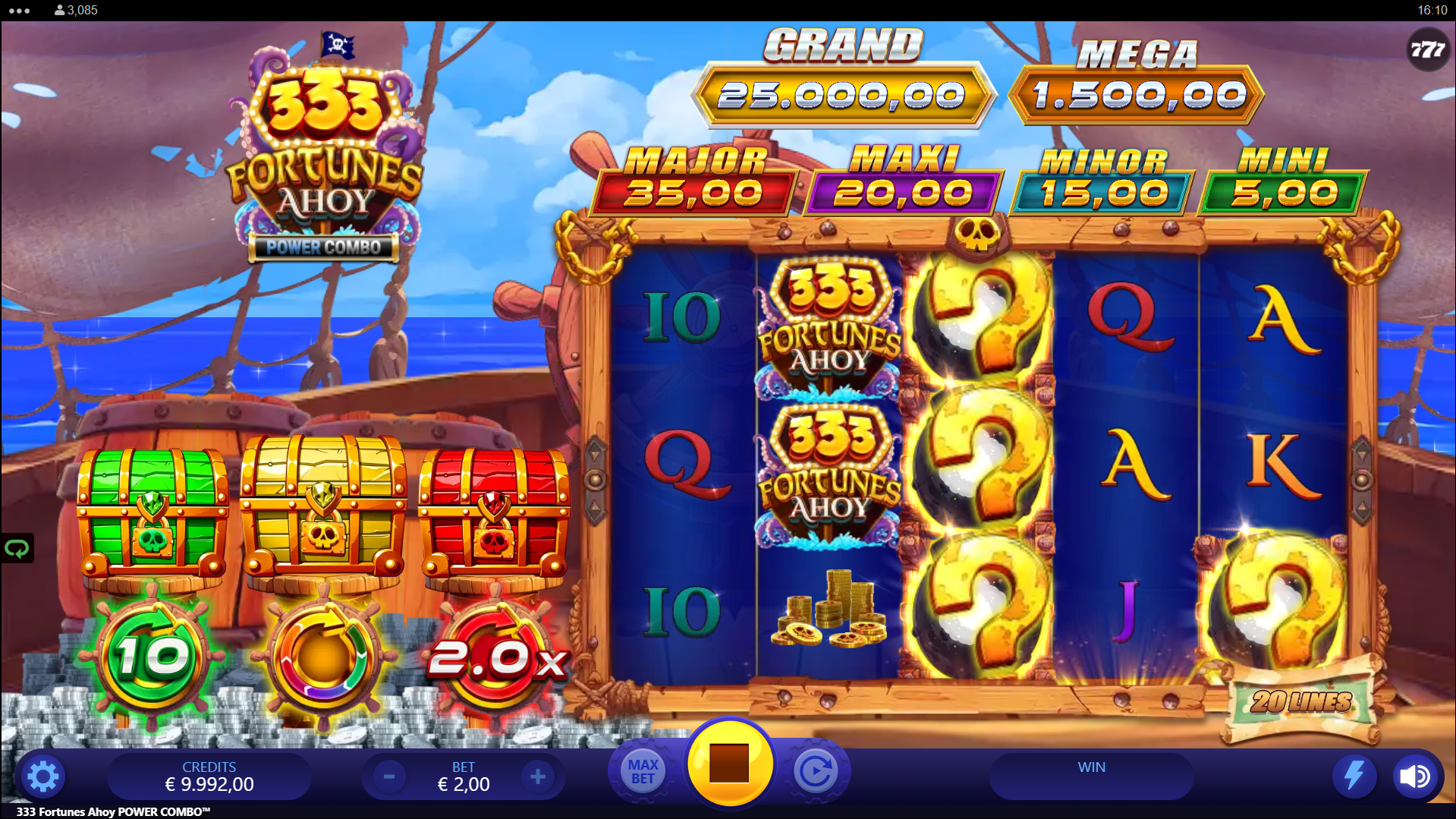 Mystery Symbols Reveal Paying Symbols or Tokens