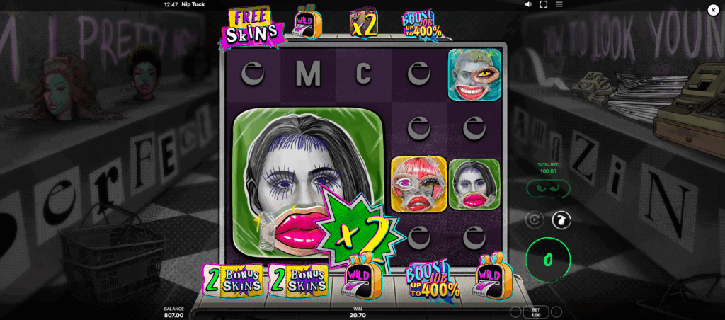 Nip Tuck Free Skins Mode