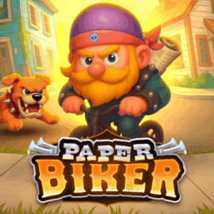 Paper Biker Logo