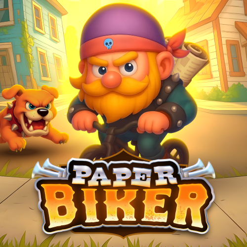 Paper Biker Logo