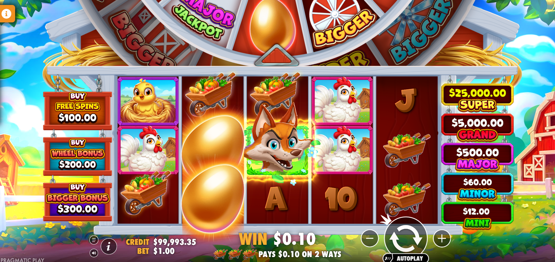 Payouts Between 0.05x and 1.5x Your Bet are Applied to Winning Combinations
