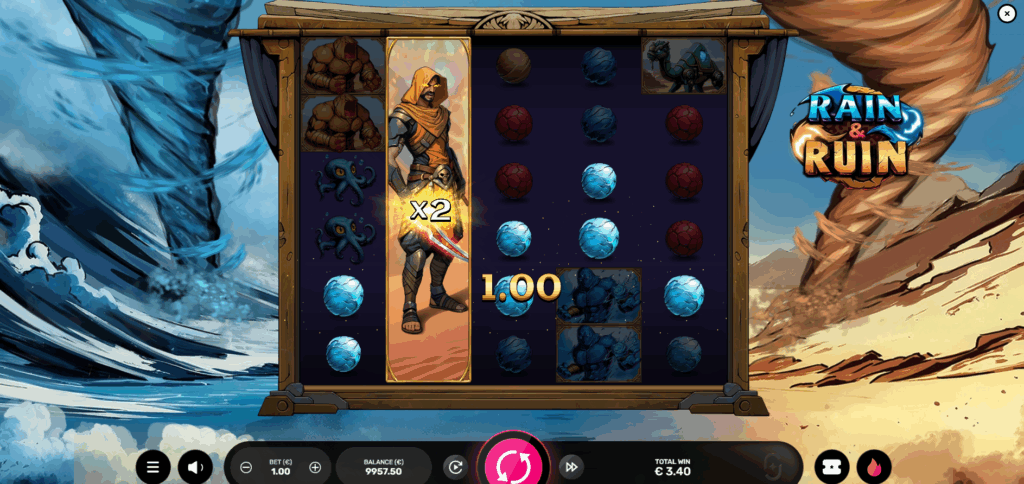 Rival Reels Act as Stacked Wilds, Revealing a Multiplier Between 2x and 500x Your Bet