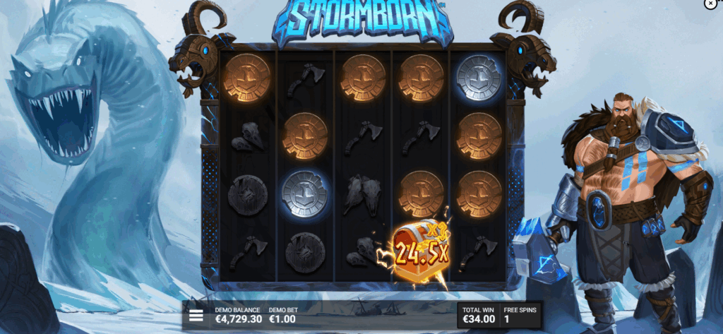 Stormborn Legacy of Lightning Free Spins