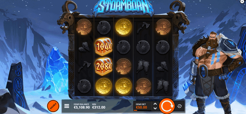 Stormborn Thunder Respins Feature