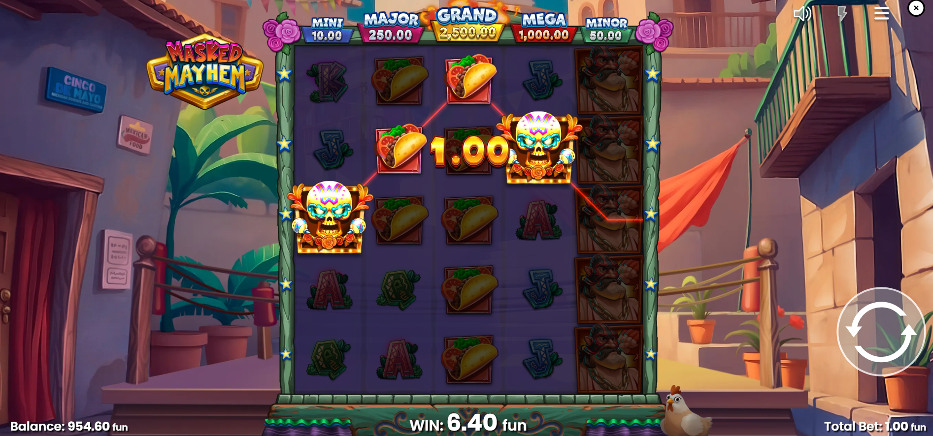 Winning Combinations are Guaranteed When 3 or More Symbols Land on Reels 1-5