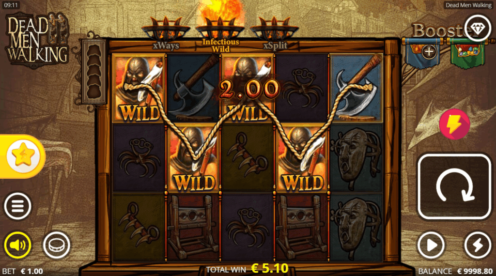 Wins Occur When 3+ Symbols Appear on Reels 1-5