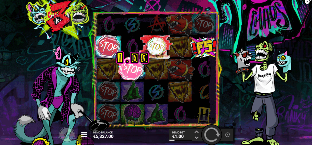 Wins are Revealed When 3, 4, or 5 Symbols Land on Reels 1-5