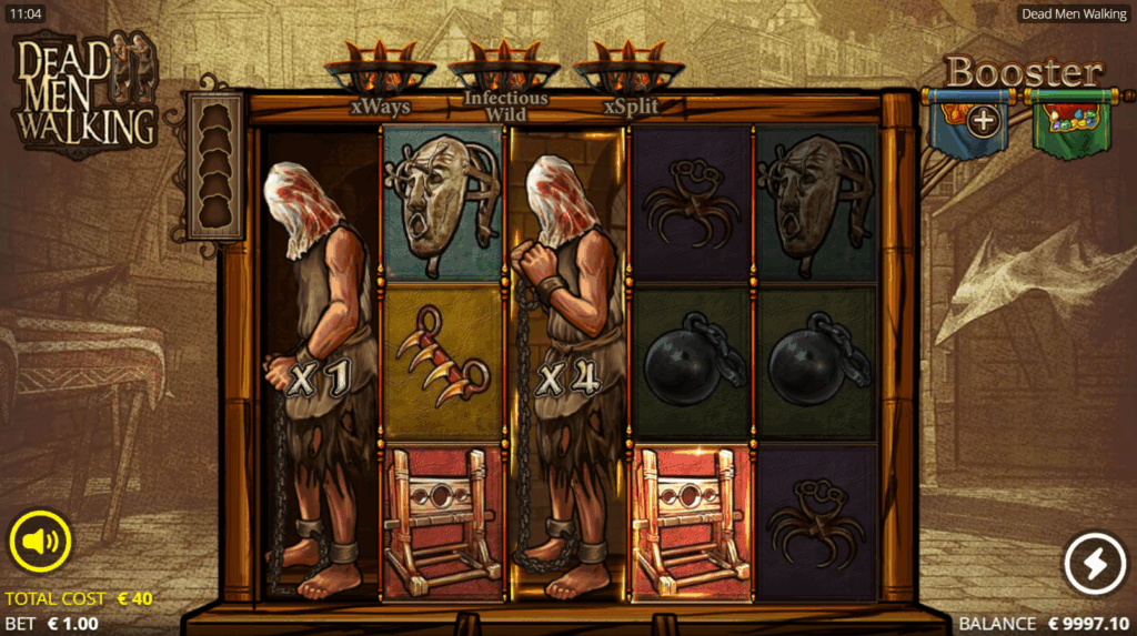 xNudge Wilds Carry a Multiplier and Walk Towards the Leftmost Reel