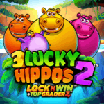 Play 3 Lucky Hippos 2 Slot Game