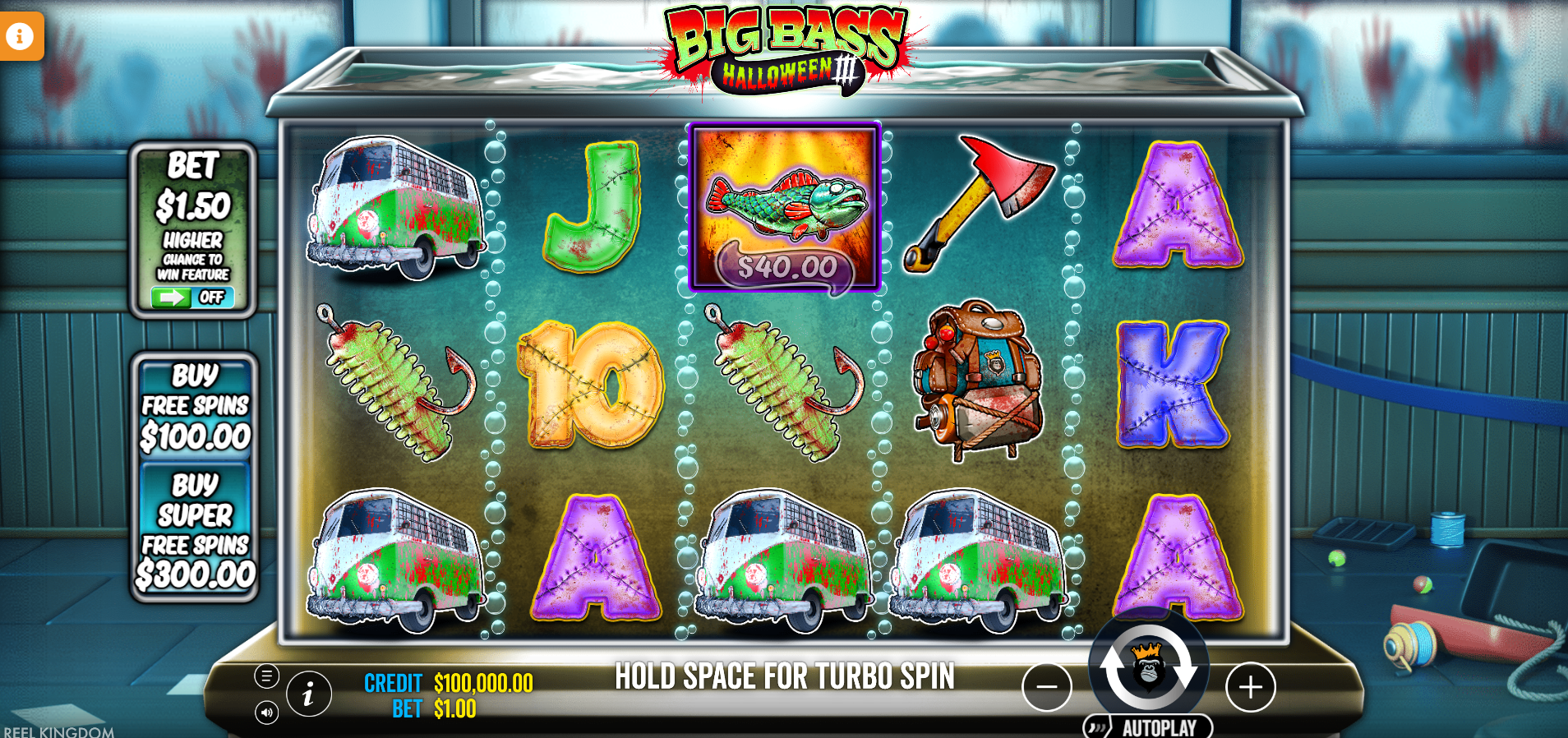 Big Bass Halloween 3 Base Game