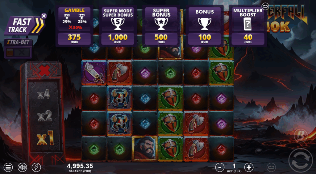Emberfall 40K Xtra Bet & Bonus Buy Options