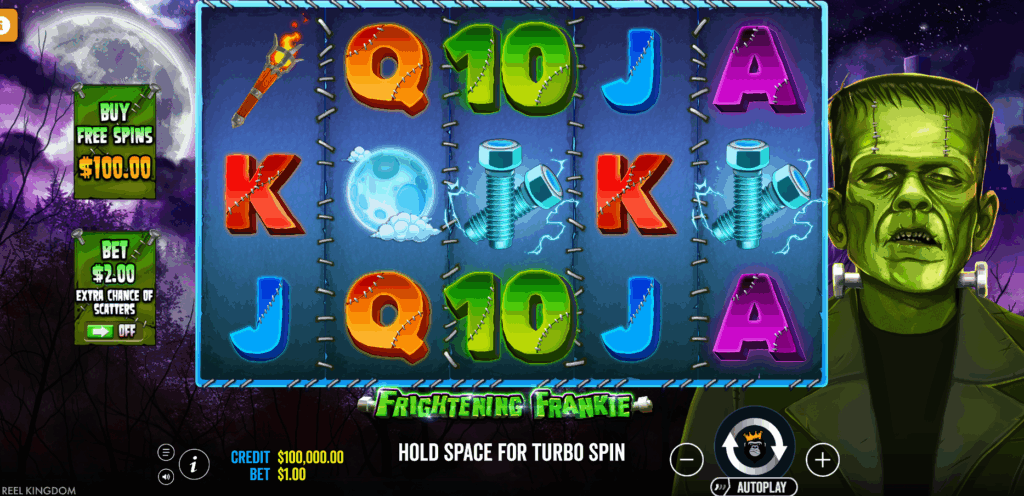 Frightening Frankie Base Game