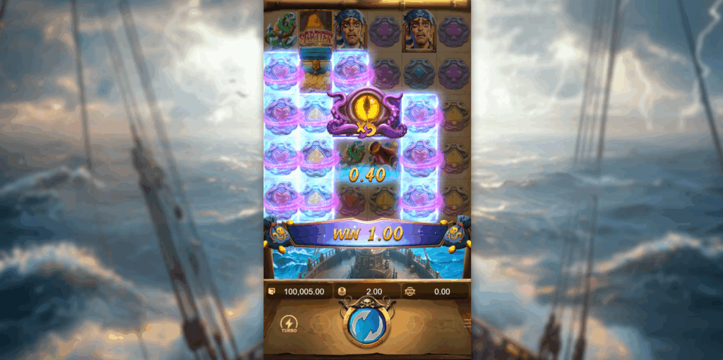 Kraken Gold Rush - Wild Kraken Feature
