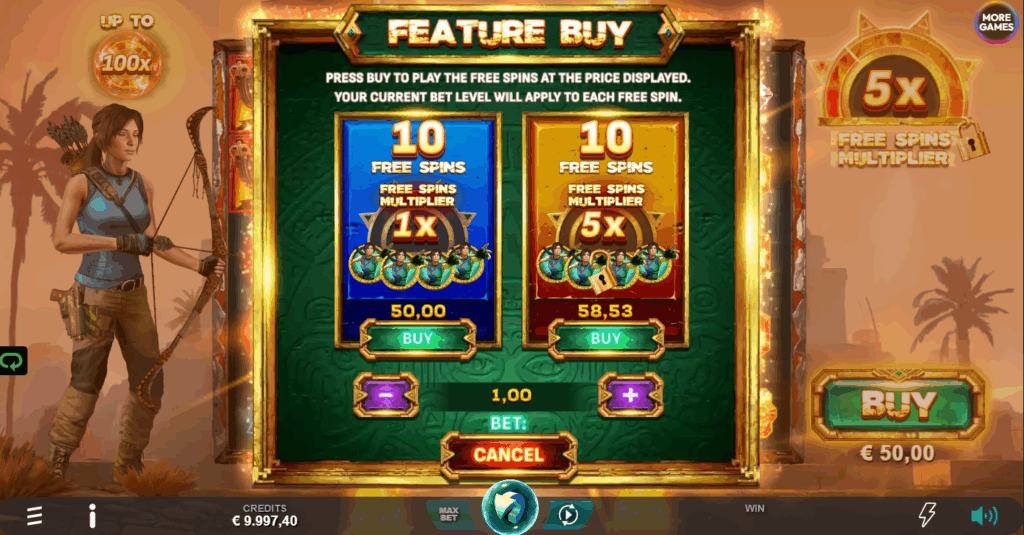 Non-UK Players Can Purchase up to 2 Bonus Buy Options