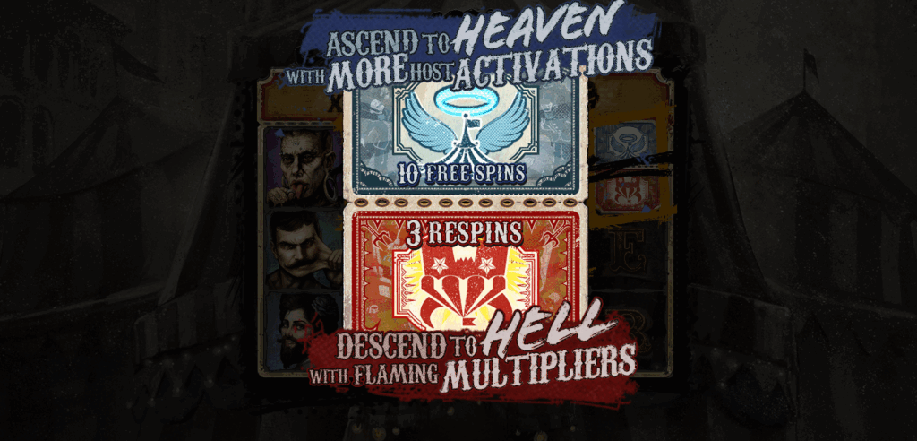 Once Active, Players can Choose Between Heaven Spins or Hell Respins