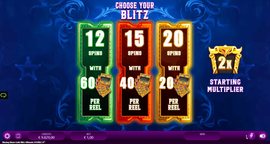 Once Active, Players can Choose Their Current Free Spins Session