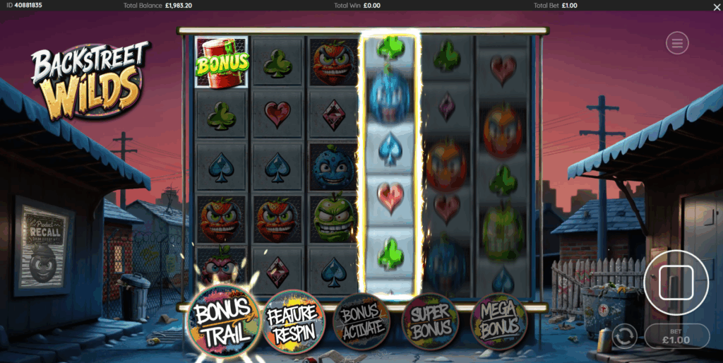 One or More Scatter Symbols on the Reels Activate the Bonus Trail