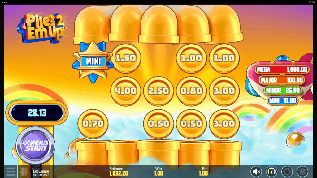 Pile 'Em Up 2 Extra Collect Feature