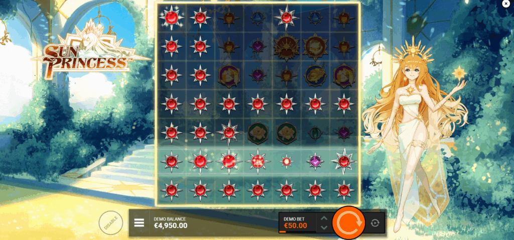 Sun Princess - Sun Ray Frame Feature