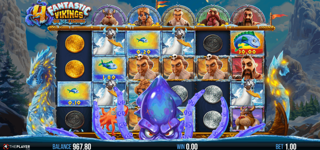 The Mighty Kraken Breaks Open a Giant Ice Blox to Reveal 1x1 Cash Prizes