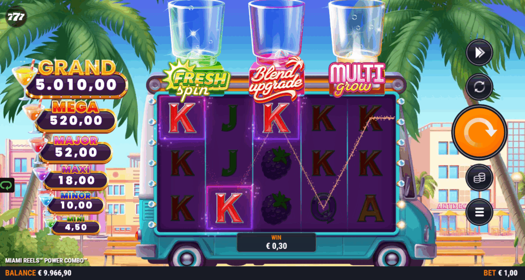 Winning Combinations Occur When 3-5 Identical Symbols Fall Upon Reels 1-5