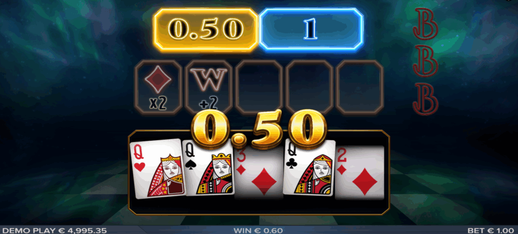 Winning Poker Hands Create Varying Payouts Between 0.1x and 25x Your Bet