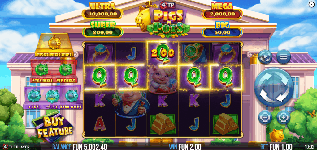 Wins Occur When 3 or More Matching Symbols Fall Within the 40 Fixed Pay Lines, Starting From Reel 1