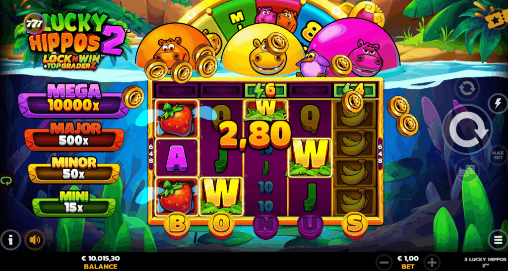 Wins are Guaranteed When 3, 4, or 5 Symbols Land on Adjacent Reels
