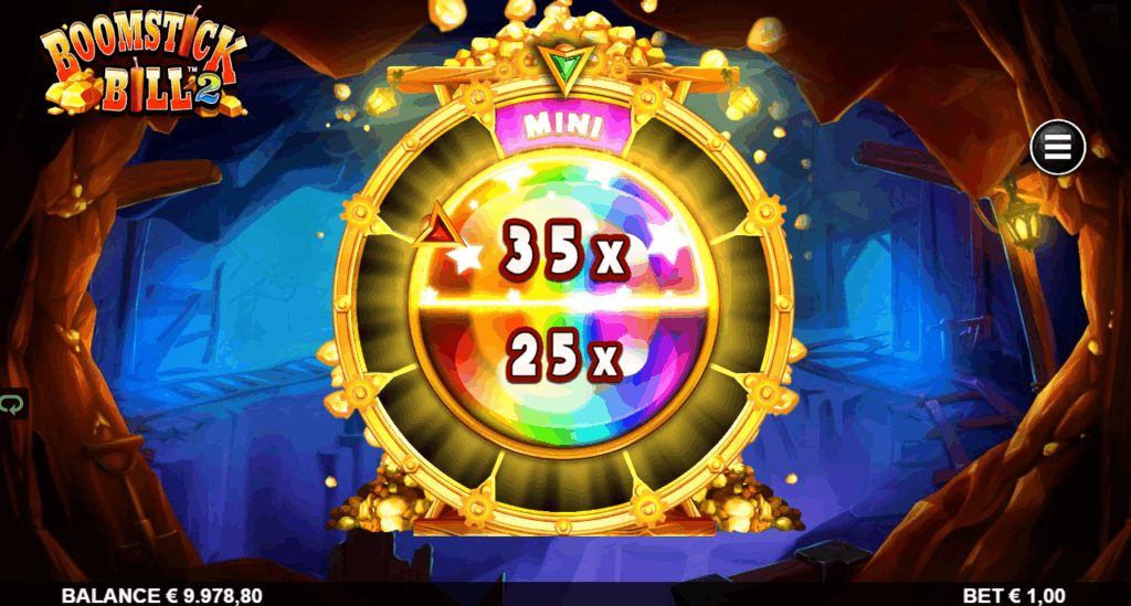 Boomstick Bill 2 Bonus Booster Wheel Feature