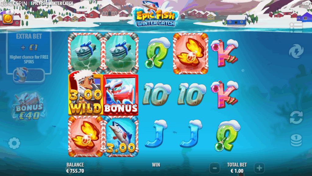 Epic Fish Winter Catch Fish Collection Feature