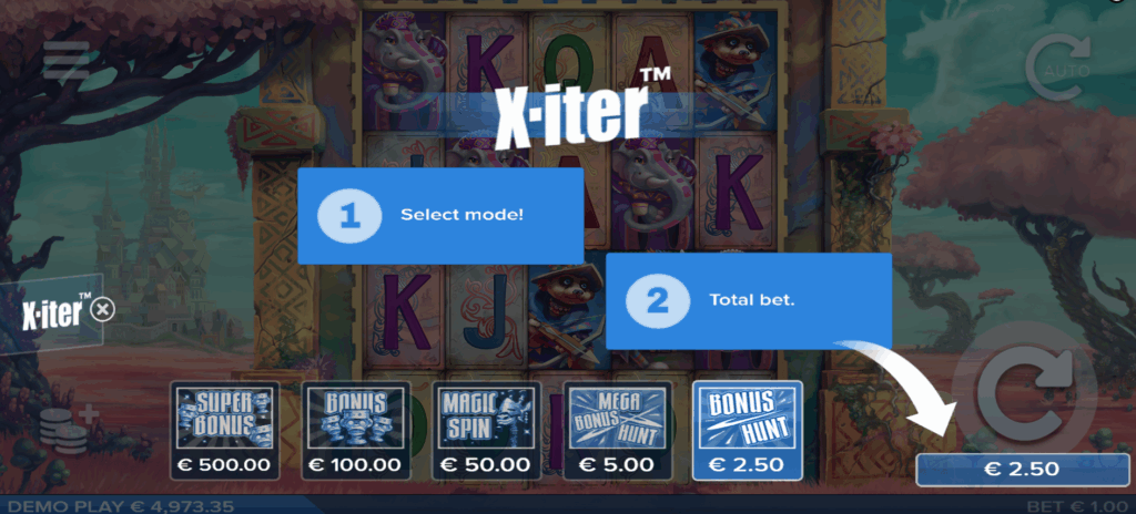 Non-UK Players can Utilise Several X-iter Options For Access to Free Spins & Boosted Base Game Spins